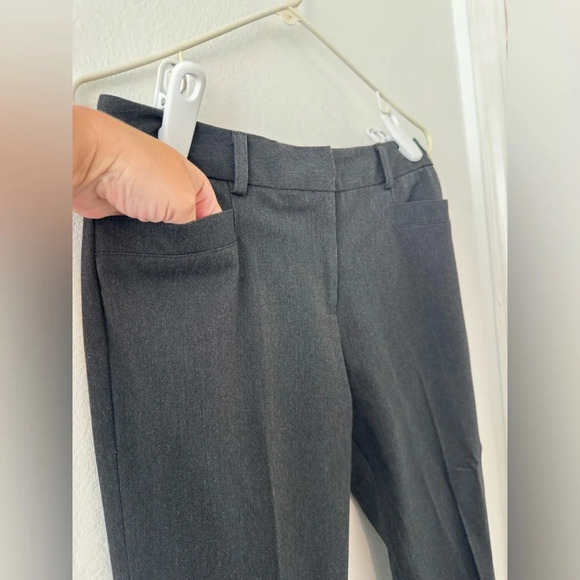 Elliott Lauren Gray Ankle Length Pants Career Office Work Size 4 - Picture 3 of 9
